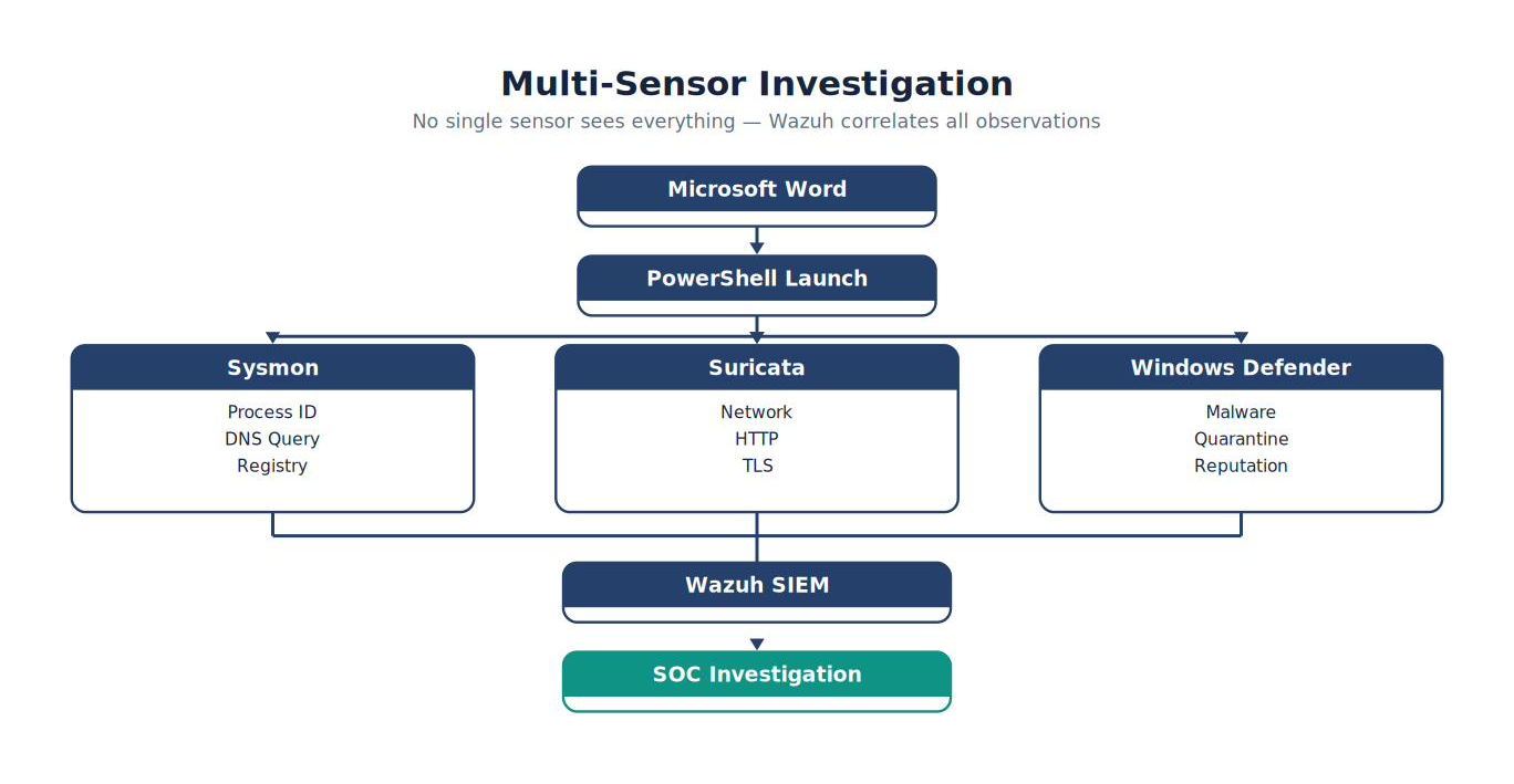 Multi-Sensor Investigation