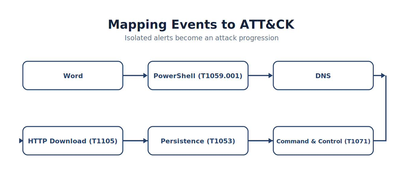 Mapping Events to ATT&CK