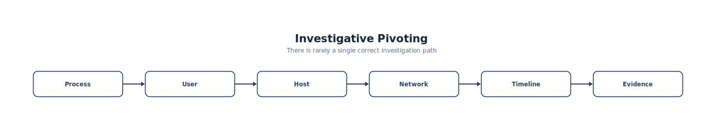 Investigative Pivoting