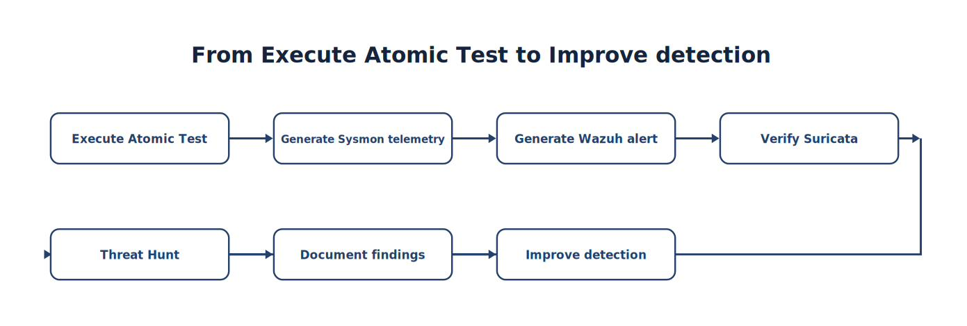 From Execute Atomic Test to Improve Detection
