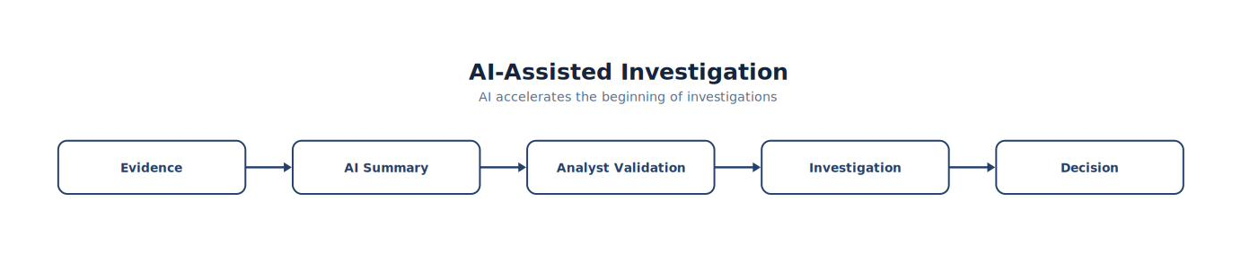 AI-Assisted Investigation